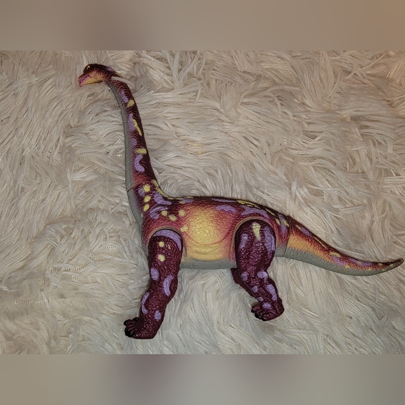 GeoWorld Poseable Brachiosaurus - GUC - Picture 11 of 11